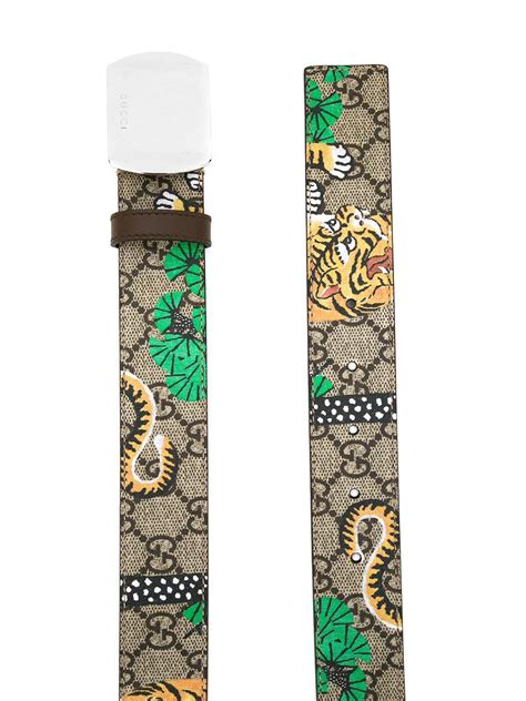 gucci bengal tiger belt replica|gucci belt checker.